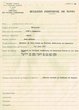 Bulletin individuel de notes concernant Abraham Boujo