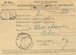 Récépissé d'un objet  adressé le 29/07/1919 à Haïm Ohanne de Rabat