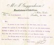 Courrier adressé le 13/12/1912 à S. Hatchwell