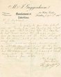Courrier adressé le 19/09/1912 à S. Hatchwell