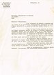 Courrier adressé en 1971 à l'Inspecteur du Service des Impôts de Safi