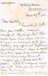 Lettre adressée le 19/06/1911 à Sidney Hatchwell