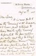 Lettre adressée le 04/08/1911 à Sidney Hatchwell