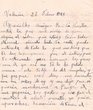 Lettre adressée le 22/02/1945 à Messod