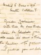 Lettre adressée le 06/01/1916 à Giovanina de Tanger