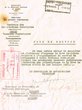 Note de service adressée le 01/07/1952 au Président du Tribunal Rabbinique de Mogador