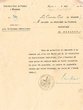 Courrier adressé le 03/05/1926 au Président du Tribunal Rabbinique de Mogador