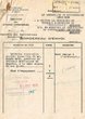Décision Bordereau d'envoi adressé le 27/08/1949 au Président du Tribunal Rabbinique de Mogador