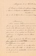 Courrier adressé le 17/11/1924 à l'Inspecteur des Institutions Israélites de Casablanca