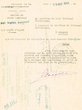 Courrier adressé le 29/08/1944 au Greffier du Tribunal Rabbinique de Mogador