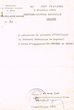 Transmis adressé le 26/03/1946 à M. Meca, Greffier du Tribunal Rabbinique de Mogador