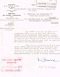 Courrier adressé le 19/10/1955 au Président du Tribunal Rabbinique de Mogador