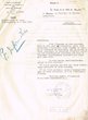 Courrier adressé le 23/11/1957 au Président du Tribunal Rabbinique de Mogador