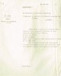 Courrier adressé le 26/07/1959 au Receveur de l'Enregistrement du Timbre à Agadir