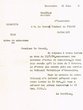 Courrier adressé le 21/06/1960 au Consul Général de France à Marrakech