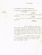 Courrier adressé le 27/11/1957 au Président du Haut Tribunal Rabbinique de Rabat
