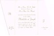 Faire-part du mariage de Mathilde Botbol et Joseph Muyal