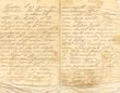 Lettre adressée le 23/06/1912 à Penhas Zaffrani de Meknès
