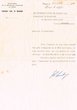 Courrier adressé le 11/07/1932 au Pésident du Tribunal Rabbinique de Mogador