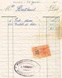 Facture rédigée le 31/01/1928 pour Jacob Hatchwell