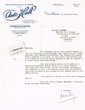 Courrier du 22/11/1932 pour Mr Crévolin, Directeur de la Banque Industrielle de l'Afrique du Nord