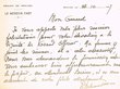 Courrier adressé le 30/10/1927 à un Général élevé au rang de Grand Officier