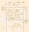 Note rédigée en 1901 à l'attention de Simon Hatchwell