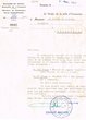 Courrier adressé le 21/03/1963 au Gérant de l'hôtel Majestic de Essaouira