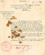 Courrier adressé le 21/02/1945 à Nissim Ohayon de Mogador