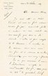 Lettre adressée le 20/10/1919 à Mr Roux
