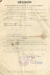 Décision prise le 16/06/1937 pour la demande de J. Haseluwell