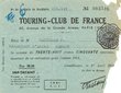 Reçu rédigé le 01/04/1941 pour Mr P. Caunelle, Directeur d'Ecole Sefrou