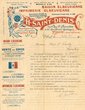Lettre adressée le 04/01/1921 à Meir Benistyde Marrakech