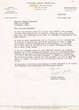 Courrier adressé le 28/10/1955 à Raphael Benazeraf de Casablanca