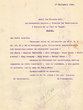 Courrier adressé en 1939 à Ricardo Ruiz