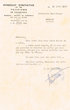 Courrier adressé le 10/04/1957 à l'Hôtel Beau Rivage de Mogador