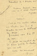 Courrier recommandé adressé le 04/12/1943 à Mme Added de l'Hôtel Majestic à Essaouira