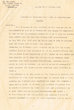 courrier adressé le 27/02/1952 au Percepteur des Impôts et Contributions de Mogador