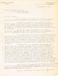 Lettre adressée le 05/09/1967 à Raphael Benazeraf de Neuilly sur Seine