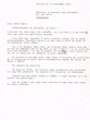 Lettre adressée le 19/09/1974 au Docteur Léon Benzaquen de Casablanca