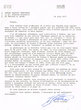 Lettre adressée le 20/06/1977 à Raphael Benazeraf de Neuilly-sur-Seine
