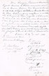 Reçu rédigé le 28/07/1864 pour M. Nahon, Vice-Consul de France à Tétouan
