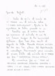 Lettre adressée le 24/04/1983 à Raphael Benazeraf de Neuilly-sur-Seine