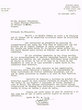 Lettre adressée le 23/10/1974 à Raphael Benazeraf de Neuilly-sur-Seine