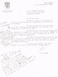 Lettre adressée le 23/12/1968 à Raphael Benazeraf de Neuilly-sur-Seine
