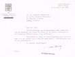 Lettre adressée le 13/07/1968 à Raphael Benazeraf de Neuilly-sur-Seine