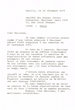 Lettre adressée le 10/12/1979 à Louis Cohn, Trésorier de la Société des Etudes Juives à Paris