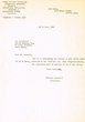 Lettre adressée le 26/06/1962 à Salomon Bensabat de Ceuta