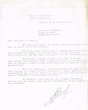 Courrier adressé le 13/11/1975 à Mr Hirschberg de Jérusalem