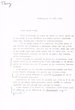 Lettre adressée le 11/08/1975 à Jonathan Thursz de Baltimorez